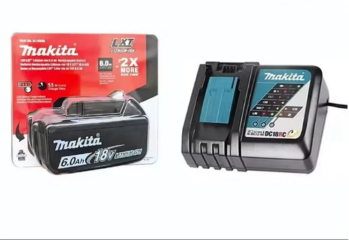 Set makita 18v batteria 0ah - 18v:, 6.0ah