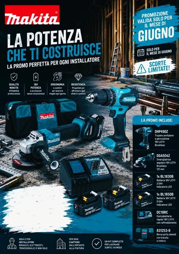 Kit makita trapano - makita,